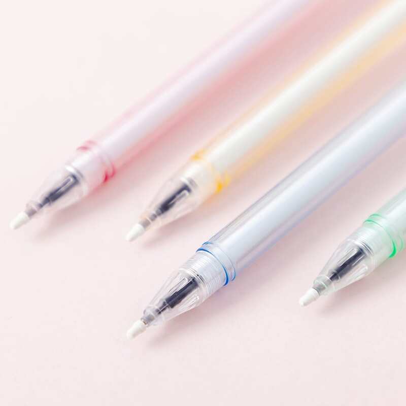 

4pcs Fruit Gel Pen, Black