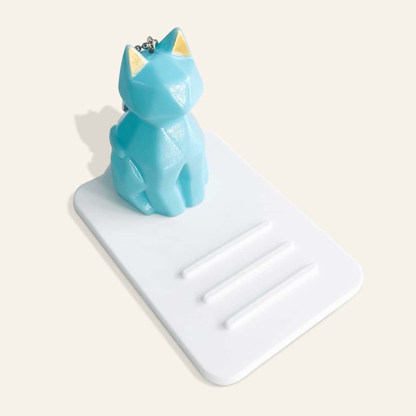 

1pc Desktop Cartoon Phone Holder, Blue