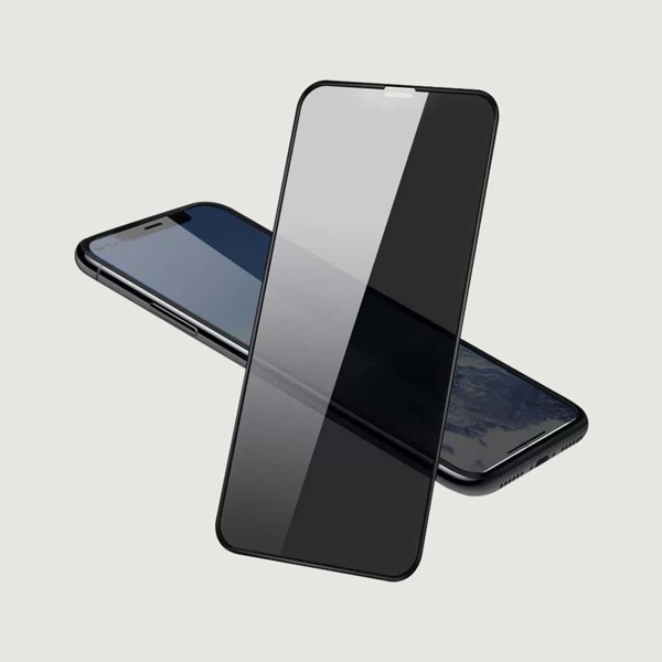 

1шт защитная пленка конфиденциальности для iPhone из закаленного стекла, Чёрный