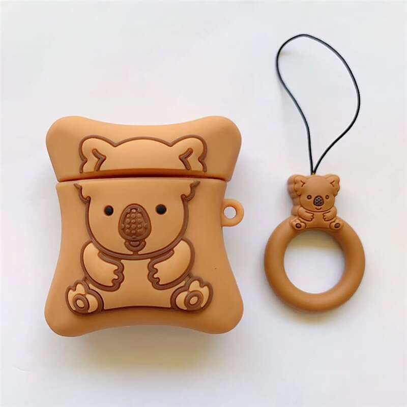 

Bear AirPods Case, Coffee brown