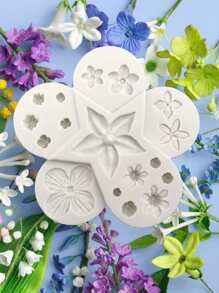 1 pieza molde en forma de flor - Beis - Ver 1