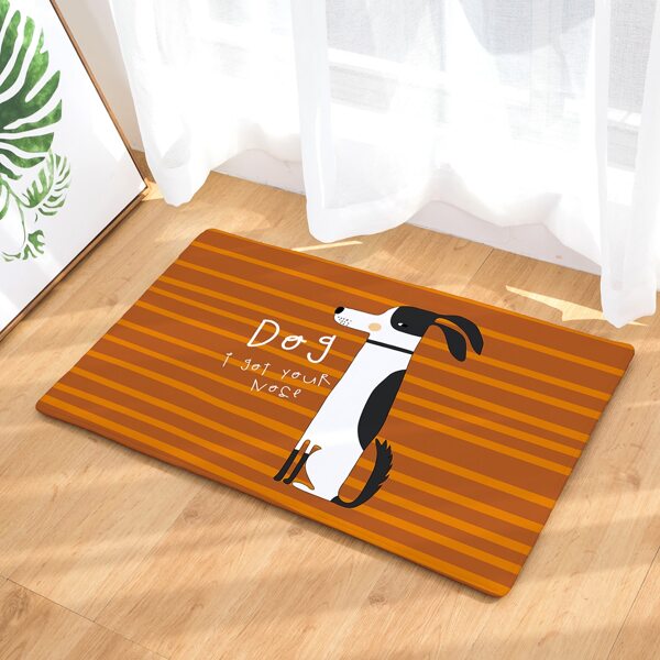 

Cartoon Graphic Floor Mat, Multicolor