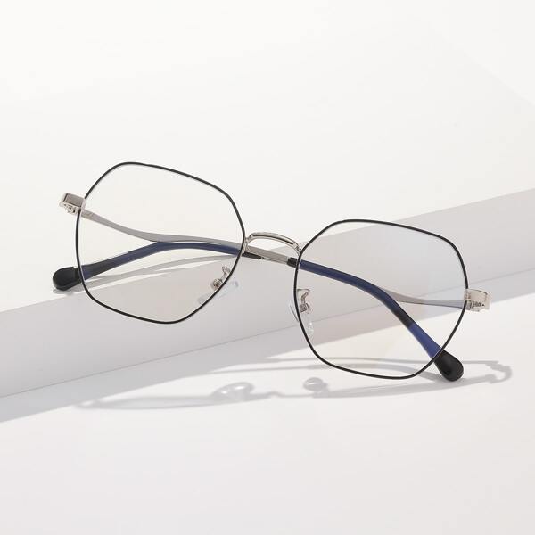

Geometric Frame Plain Glasses