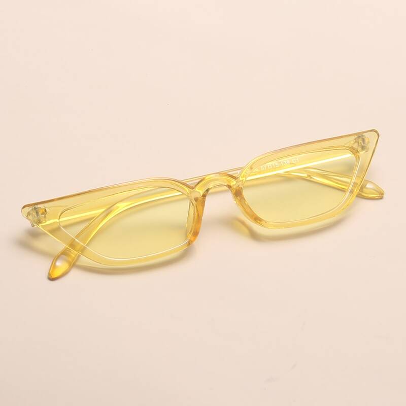 

Clear Cat Eye Sunglasses