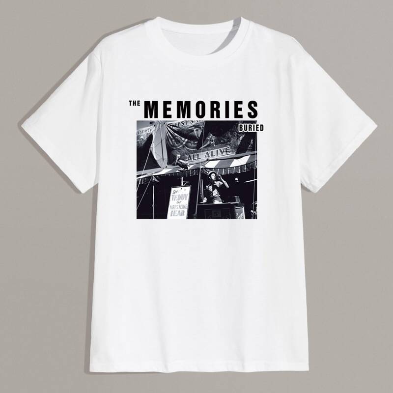 

Guys Letter Graphic Tee, White