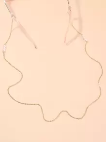 小女童珍珠串珠眼鏡鏈