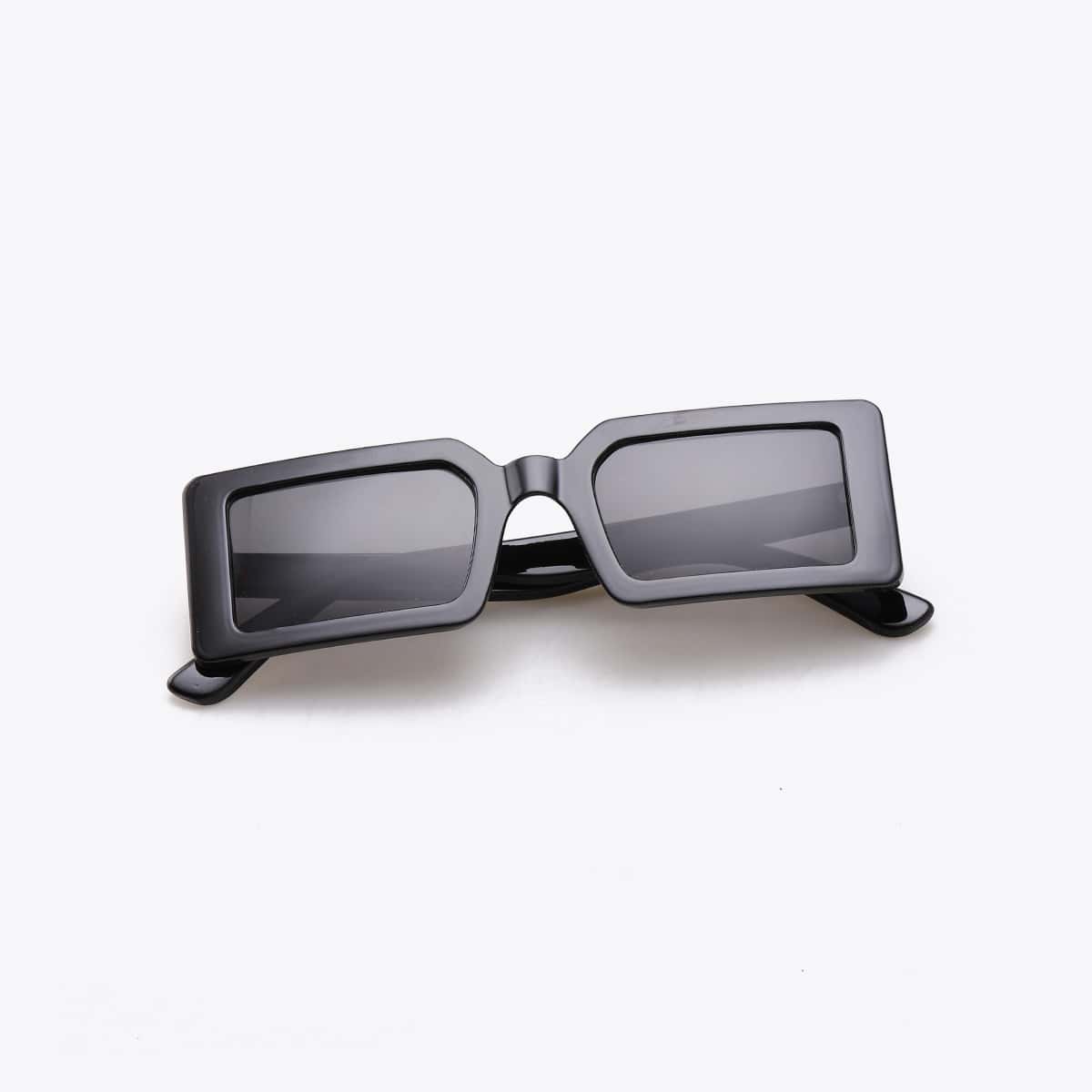 

Guys Square Acrylic Frame Sunglasses, Black