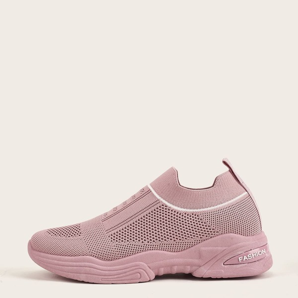 

Slip On Knit Sneakers, Pink