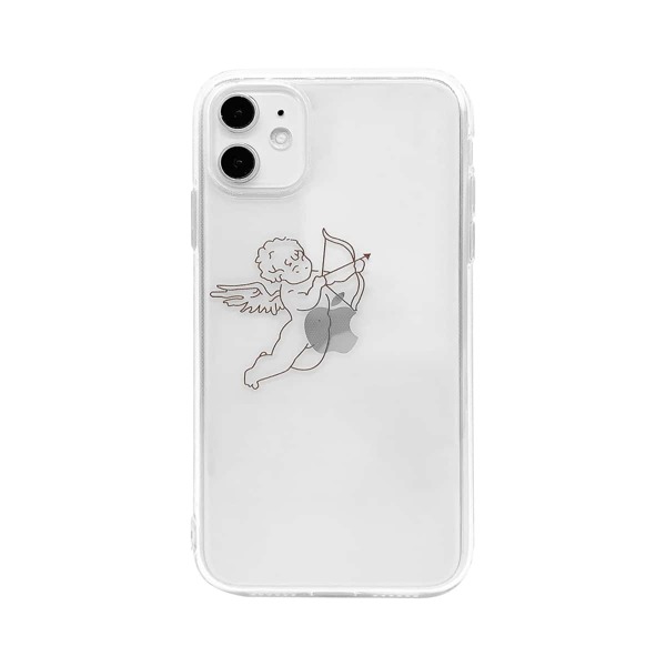 

Чехол для iPhone с рисунком 1шт, Прозрачный