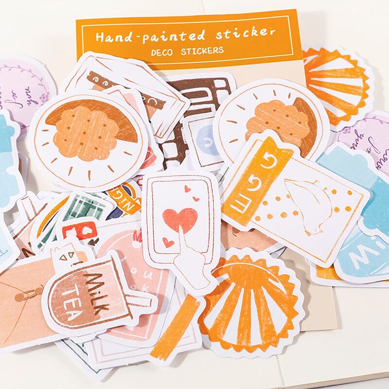 

120sheets Cartoon Random Sticker, Multicolor