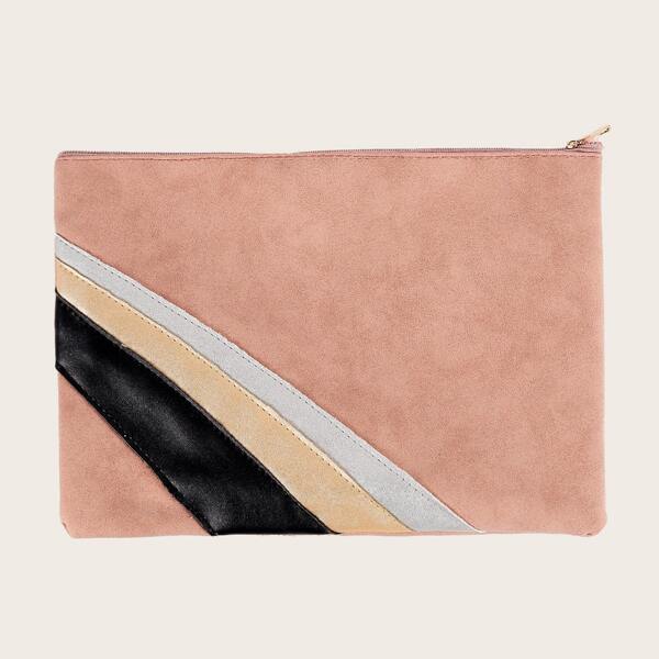 

1pc Minimalist Makeup Bag, Multicolor