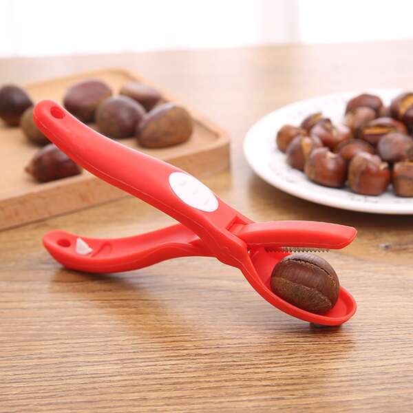 

1pc Random Color Chestnut Cutter Clip, Red