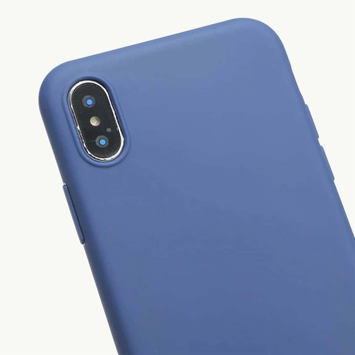 

Solid iPhone Case, Blue