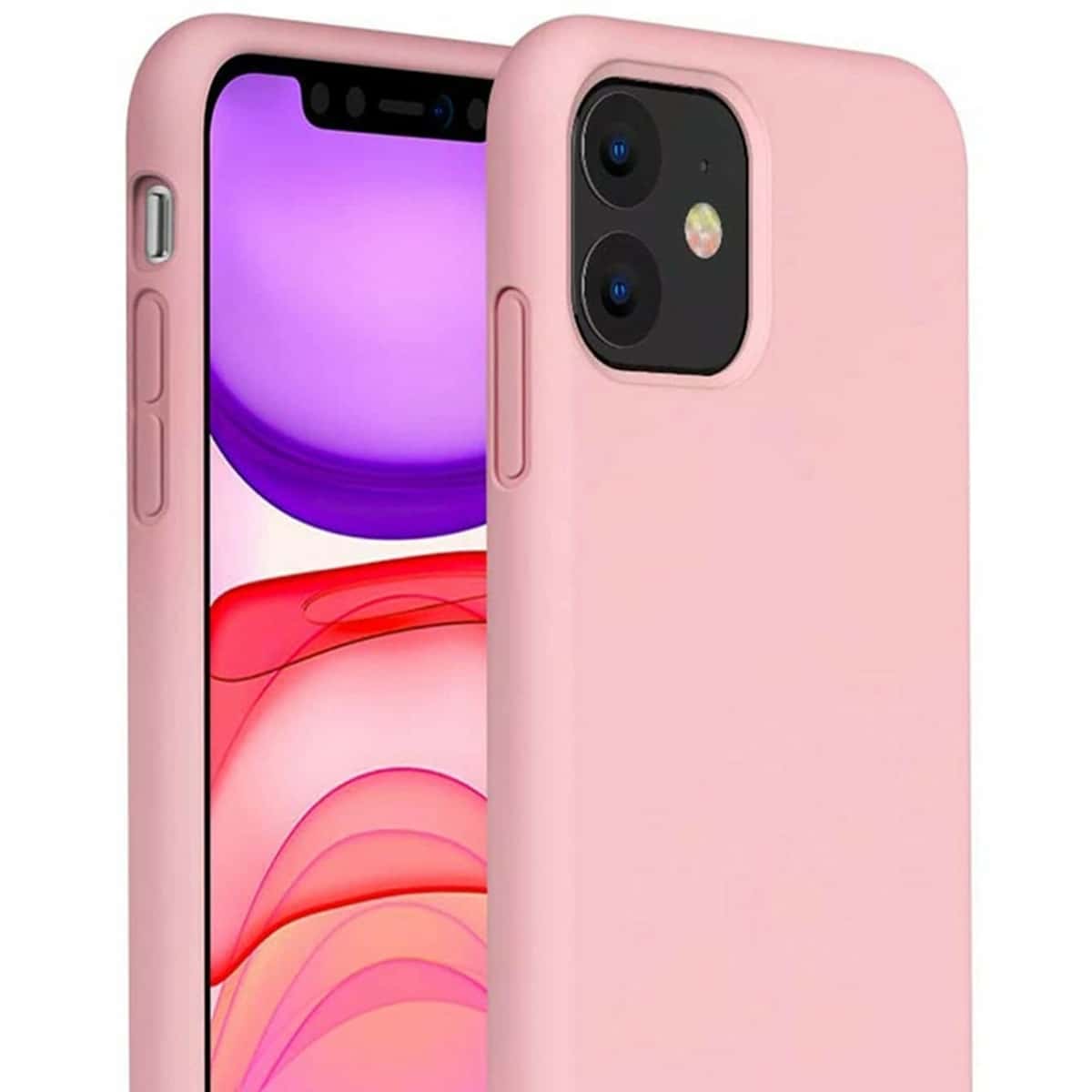 

Solid Plain iPhone Case, Baby pink