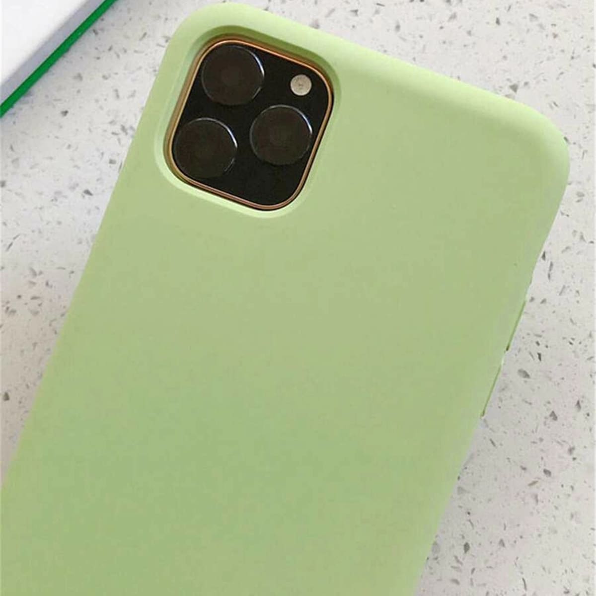 

Solid Plain iPhone Case, Green