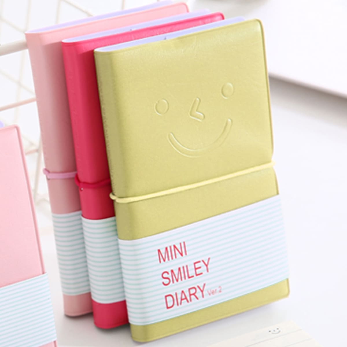 

1pack PU Cover Random Notebook, Multicolor