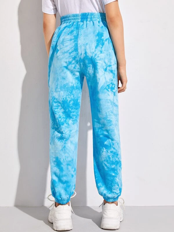 girls tie dye sweatpants