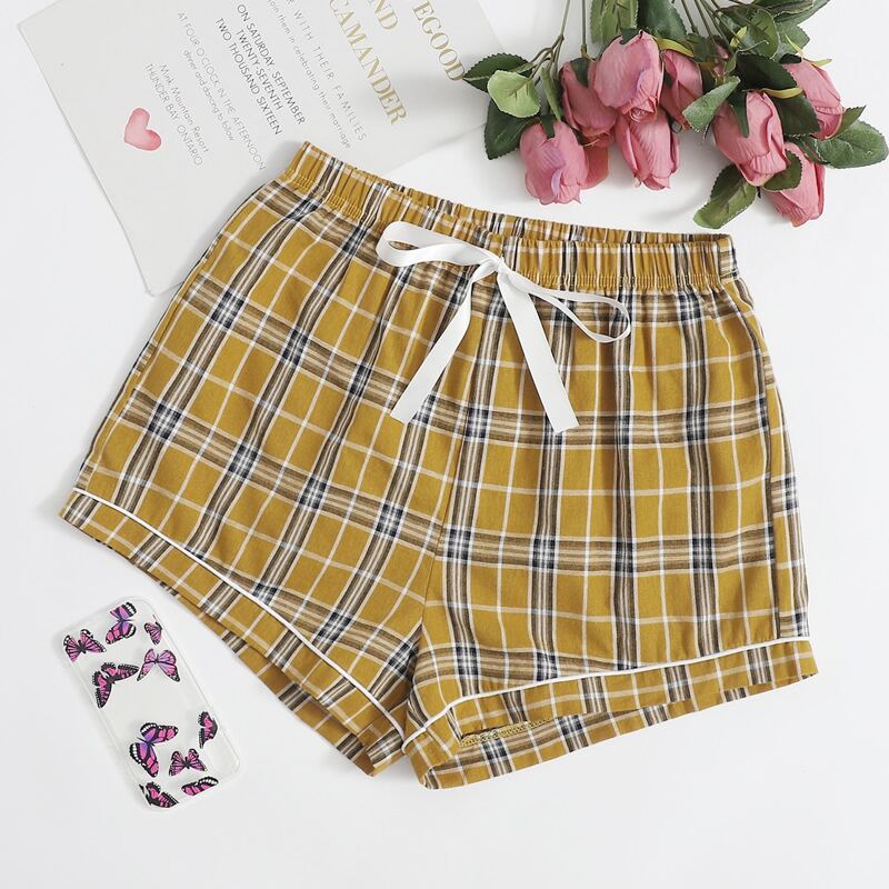 

Plaid Sleep Bottom, Multicolor