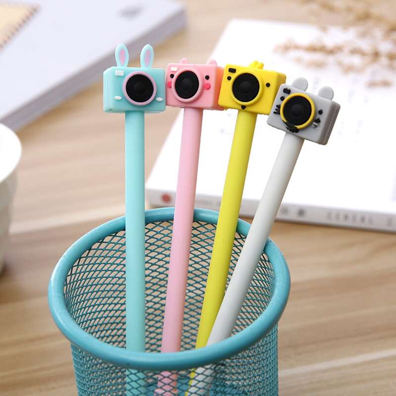 

Random Camera Gel Pen 2pcs, Multicolor