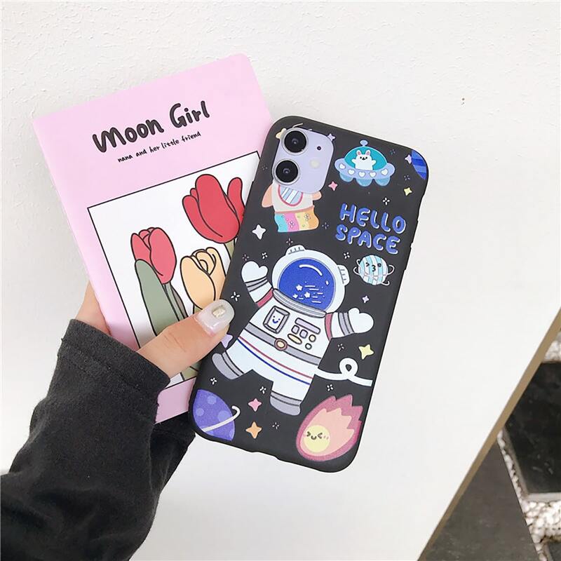 

Astronaut iPhone Case, Black