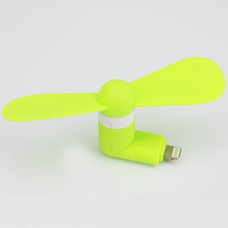 

iPhone USB Mini Fan, Lime green neon