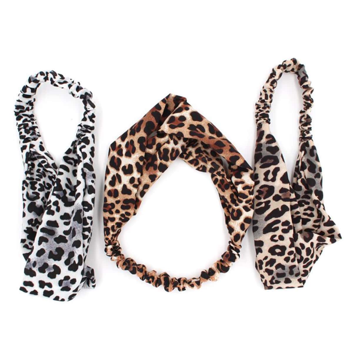 

1pc Random Leopard Headband, Multicolor