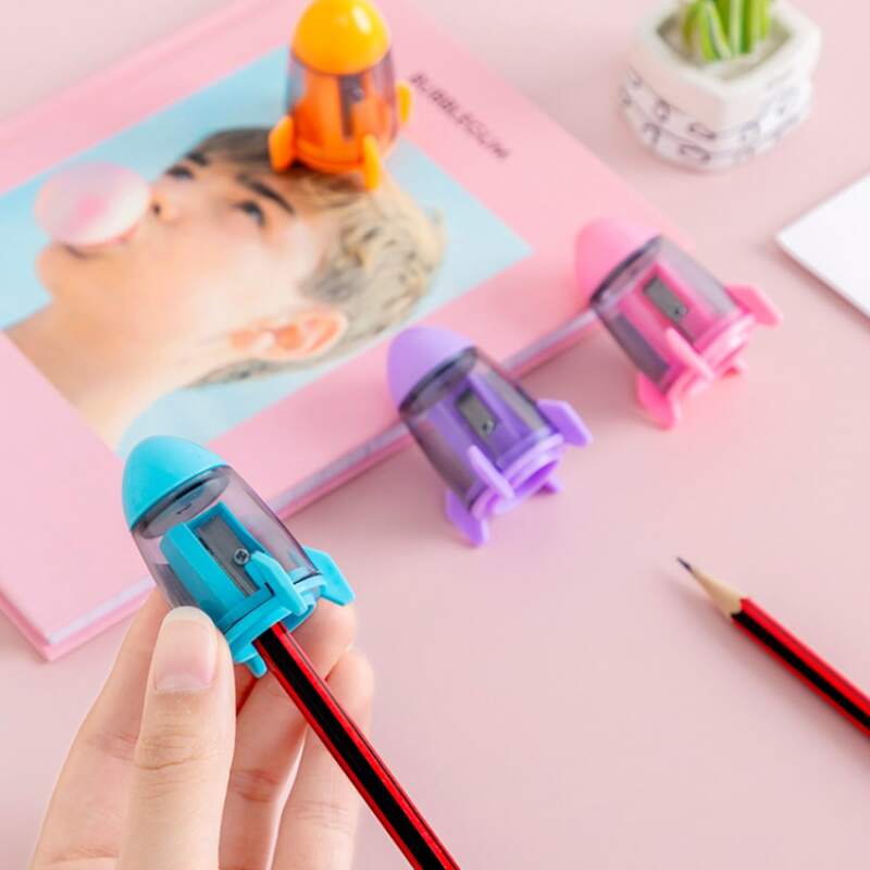 

1pc Random Rocket Pencil Sharpener, Multicolor