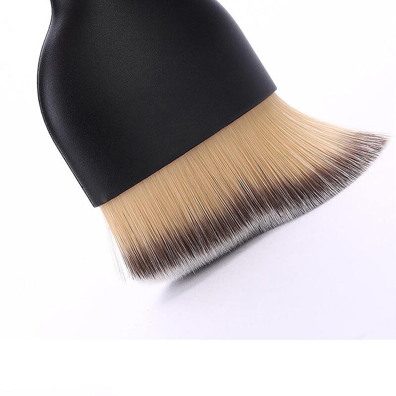 

1pc Multifunctional Makeup Brush, Black