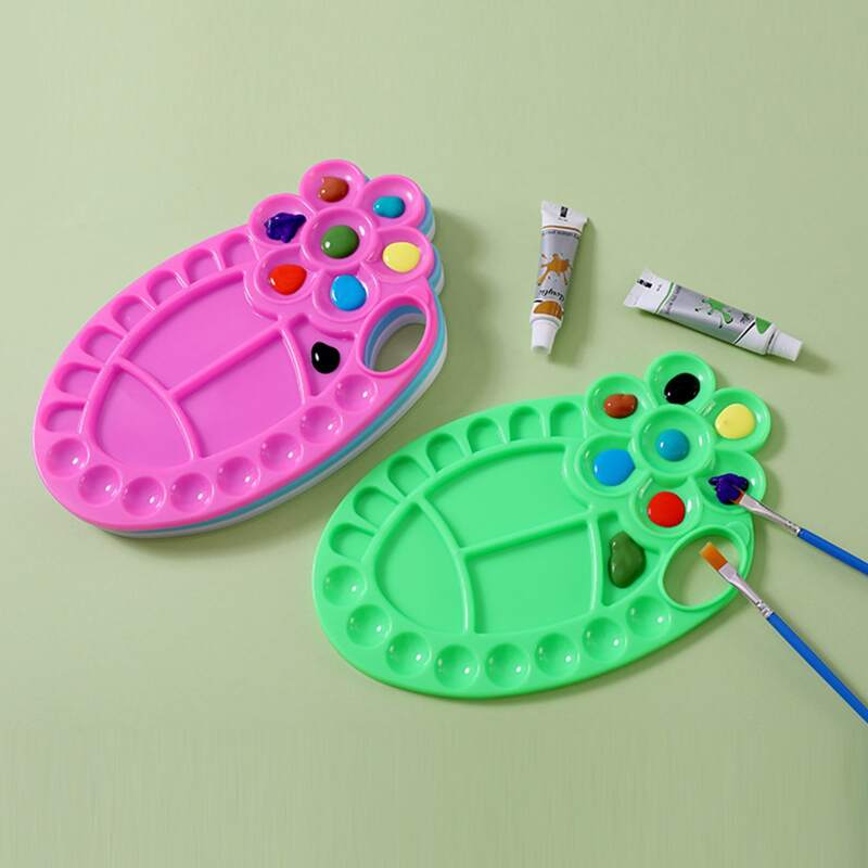 

1pc Random Art Palette, Multicolor