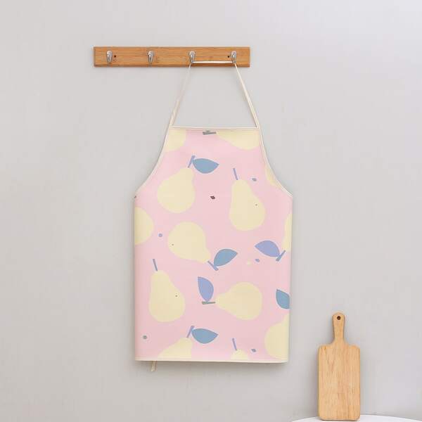 

Pear Print Apron, Multicolor