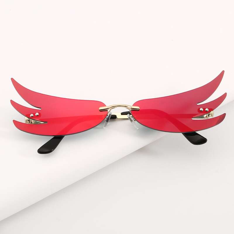 

Flame Rimless Sunglasses