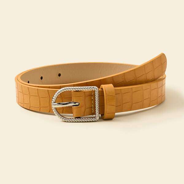 

Metal Buckle Belt, Ginger