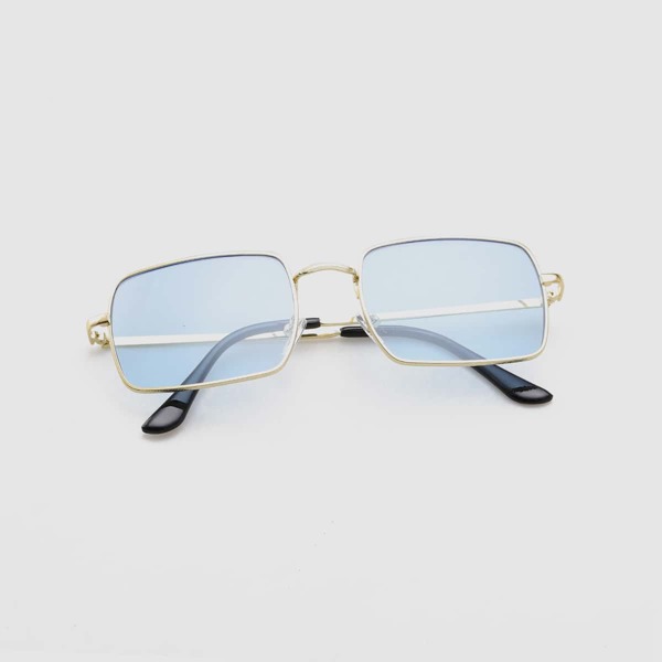 

Men Metal Frame Sunglasses, Blue