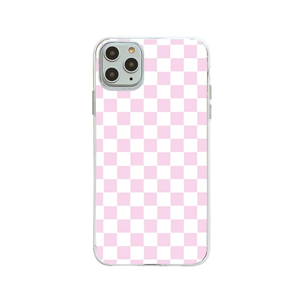 

1pc Checker iPhone Case, Multicolor
