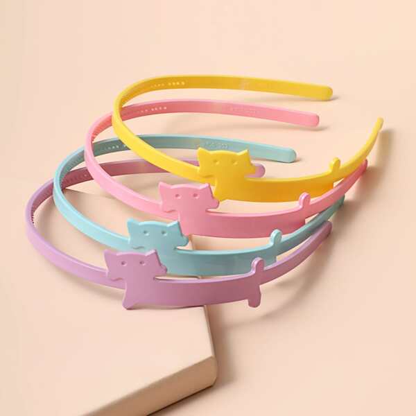 

4pcs Multicolor Cat Hair Hoop