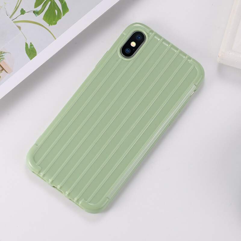 

Suitcase Design iPhone Case, Pastel green