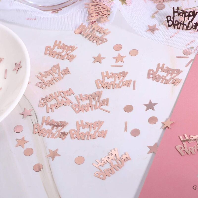 

1pack Birthday Throwing Confetti, Pink