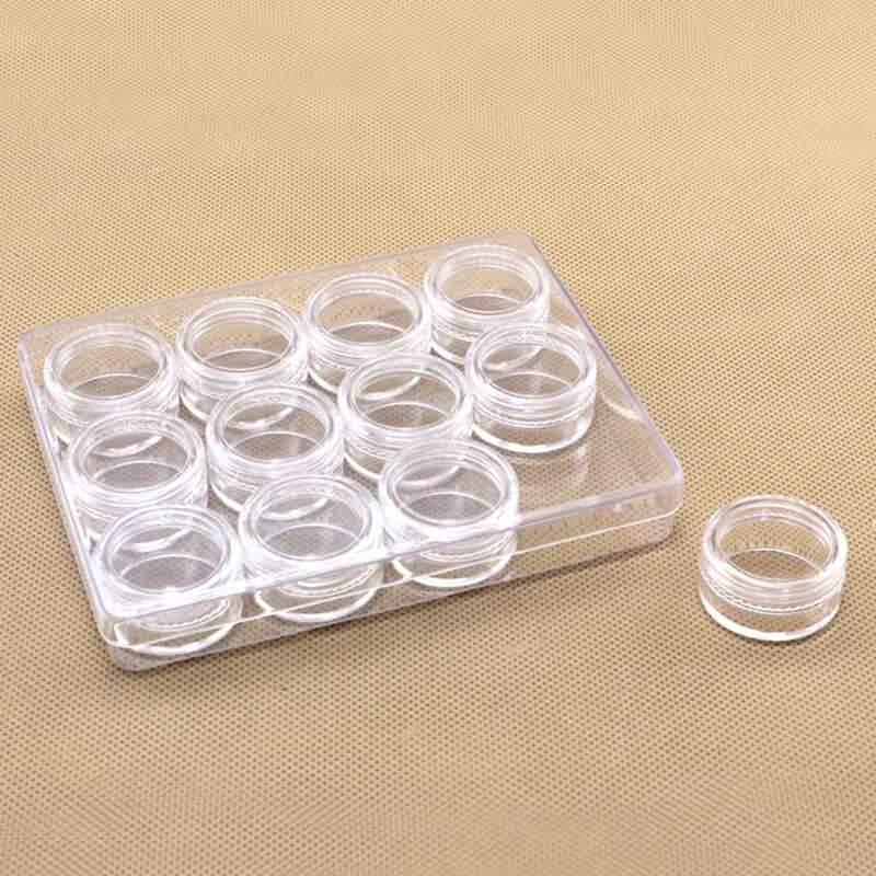 

12pcs Clear Storage Box Set
