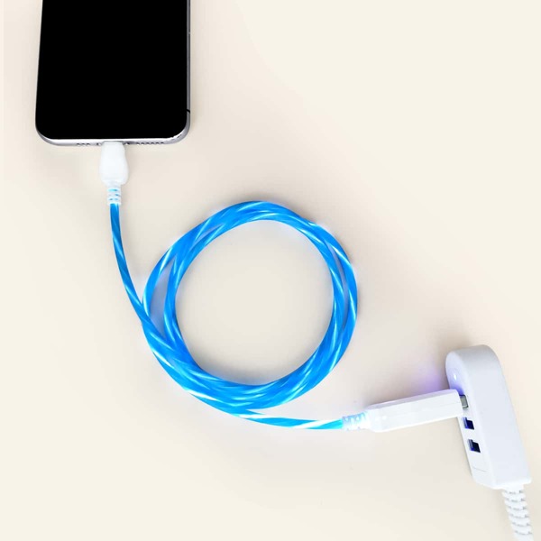 

1pc iPhone Charging Data Cable, Blue