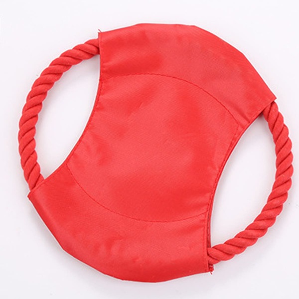 

1pc Solid Dog Flying Disk, Red
