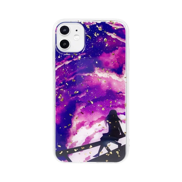 

Чехол для iPhone с графическим рисунком 1шт, Многоцветный