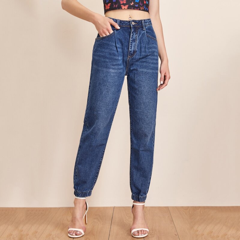 

Dark Wash Jogger Jeans