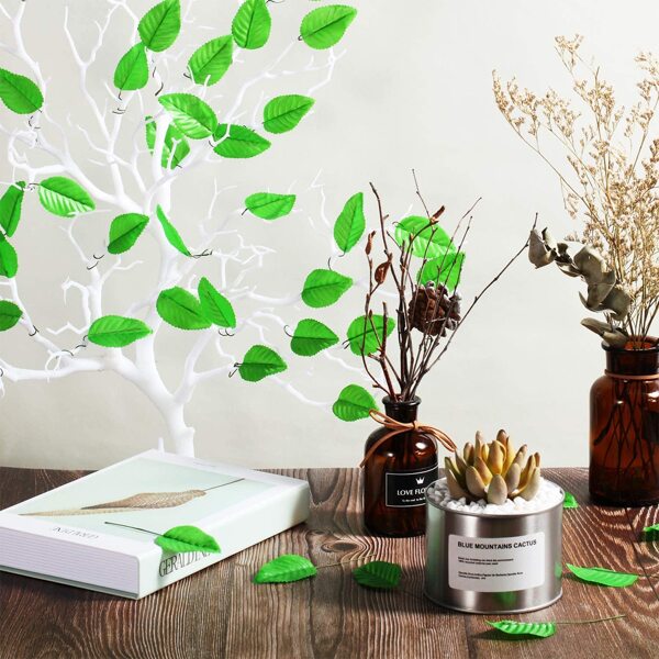 

200pcs Artificial Leaf, Green