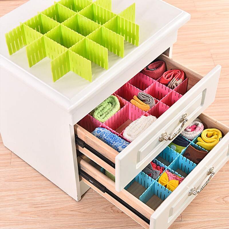 

4pcs Random Drawer Clapboard, Multicolor