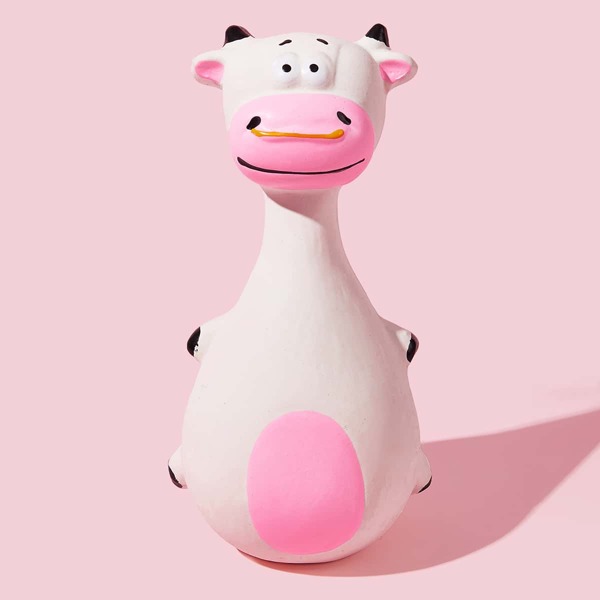 

1шт звуковая игрушка в мультипликационной форме для собак, Белый