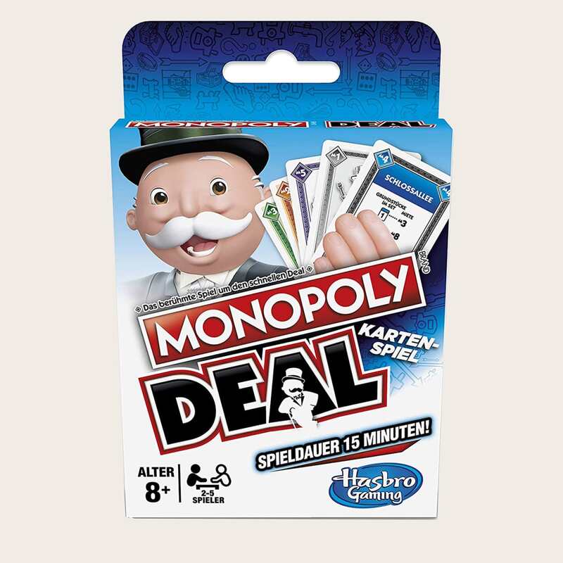 

1box Monopoly Deal Card Game, Multicolor