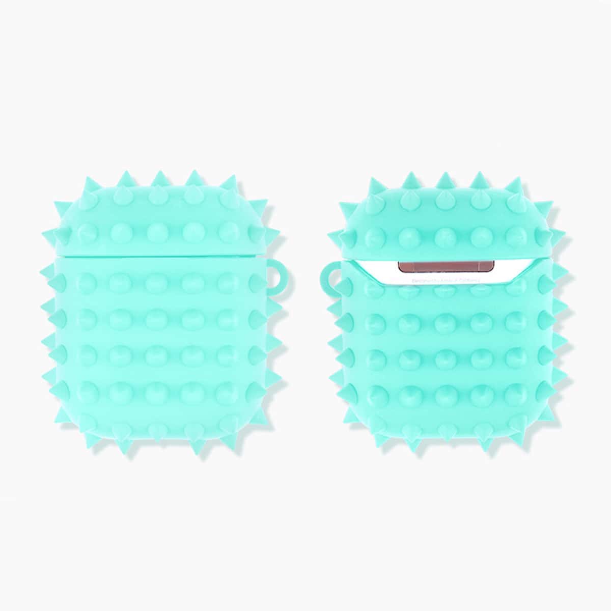 

Spiked AirPods Case, Mint blue