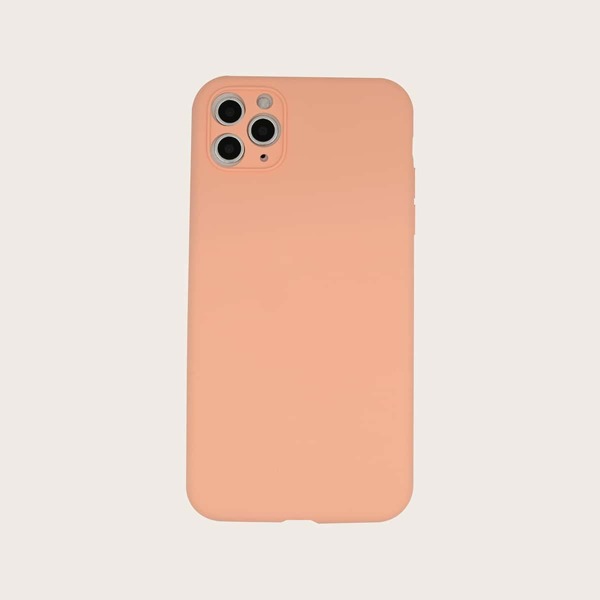 

Однотонный чехол для iPhone 1шт, Оранжевый