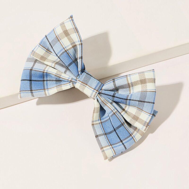 

Tartan Bow Hair Clip, Multicolor