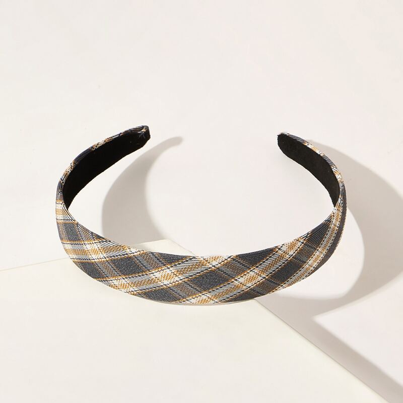 

Tartan Hair Hoop, Multicolor